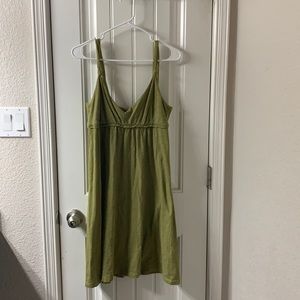 Simple Green Sun Dress